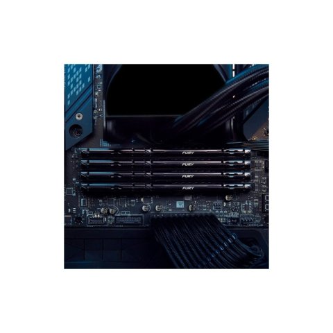 Модуль памяти для компьютера DDR5 32GB (2x16GB) 5200 MHz Beast AM5 Black Kingston Fury (ex.HyperX) (KF552C36BBEK2-32) - Нулевой остаток (Feed)  - Нулевой остаток (Feed)