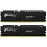 Модуль памяти для компьютера DDR5 64GB (2x32GB) 5600 MHz Beast Black Kingston Fury (ex.HyperX) (KF556C36BBEK2-64)