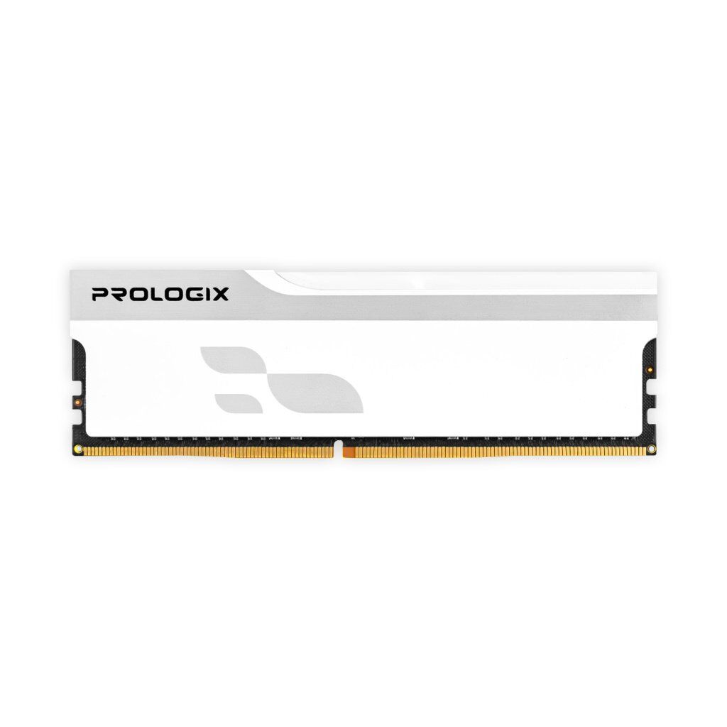 Модуль памяти для компьютера DDR5 16GB 5600 MHz Onyx White Prologix (PRO16GB5600YW5)