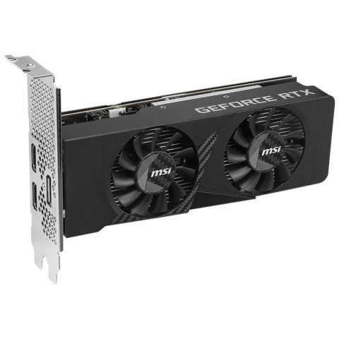 Видеокарта MSI GeForce RTX3050 6Gb LP E OC (RTX 3050 LP E 6G OC) - Нулевой остаток (Feed)  - Нулевой остаток (Feed) 