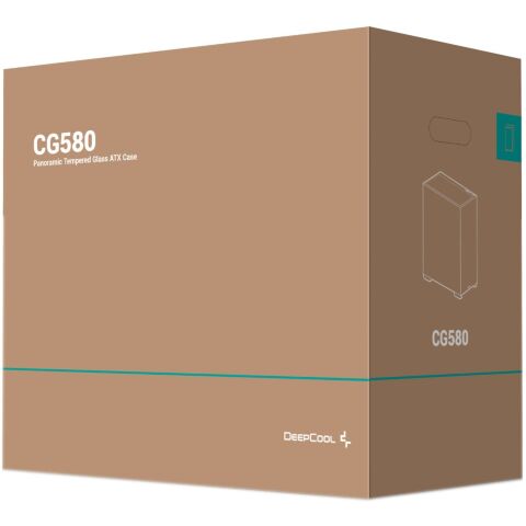 Корпус Deepcool CG580 Black (R-CG580-BKNDA0-G-1) - Нулевой остаток (Feed)  - Нулевой остаток (Feed) 