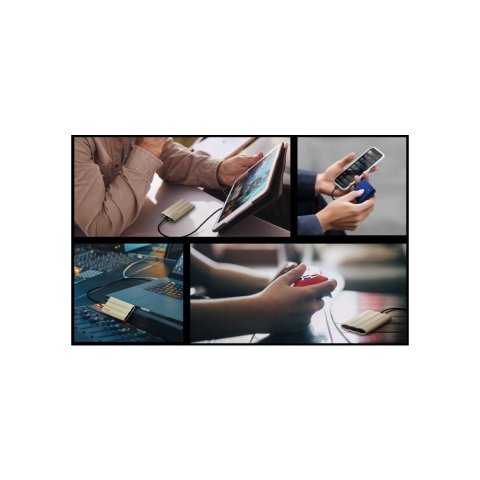 Накопитель SSD USB 3.2 1TB T7 Shield Samsung (MU-PE1T0K/EU) - Нулевой остаток (Feed)  - Нулевой остаток (Feed)