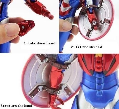 Фігурка Iron man patriot style Action Figure -   -  