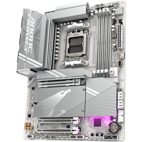 Материнская плата GIGABYTE X870 AORUS ELITE WIFI7 ICE (X870 A ELITE WF7 ICE) - Системные (материнские) платы  - Системные (материнские) платы 