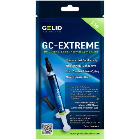 Термопаста Gelid Solutions GC-Extreme 3.5g (TC-GC-03-A) - Термопасты  - Термопасты 