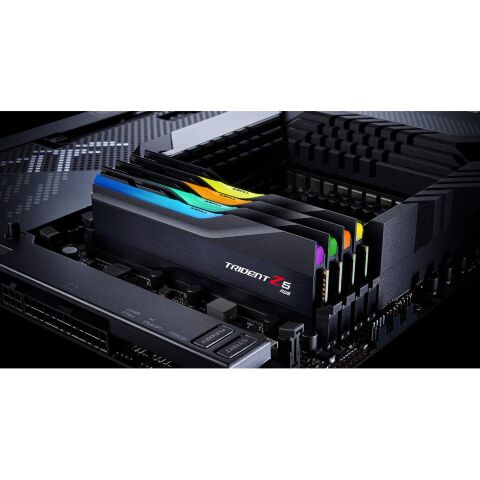 Модуль памяти для компьютера DDR5 32GB (2x16GB) 6000 MHz Trident Z5 RGB Black G.Skill (F5-6000J3636F16GX2-TZ5RK) - Модули памяти для компьютера  - Модули памяти для компьютера 