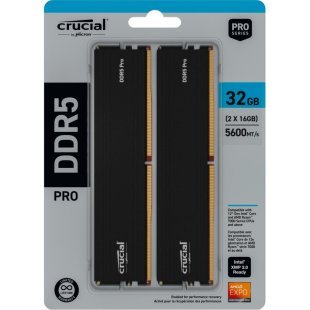 Модуль памяти для компьютера DDR5 32GB (2x16GB) 6000 MHz Micron (CP2K16G60C48U5)