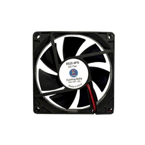 Кулер для корпуса Cooling Baby 8025 4PS - Нулевой остаток (Feed)  - Нулевой остаток (Feed) 