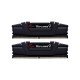 Модуль памяти для компьютера DDR4 16GB (2x8GB) 4400 MHz RipjawsV Black G.Skill (F4-4400C18D-16GVKC) - Нулевой остаток (Feed)  - Нулевой остаток (Feed) 