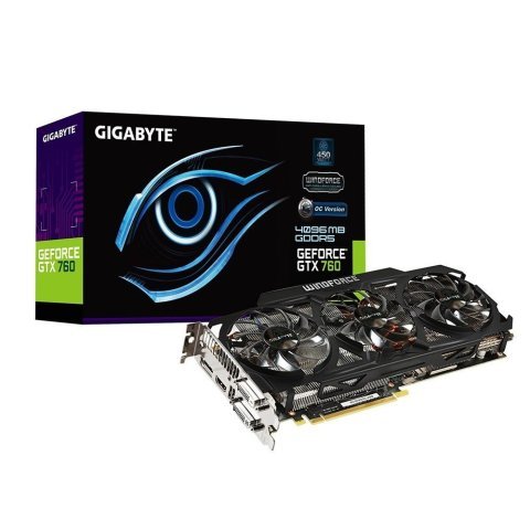 Видеокарта Gigabyte GV-N760WF3-4GD GTX 760 4GB - Локальный склад  - Локальный склад 