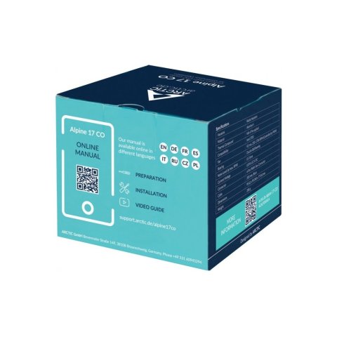 Кулер для процессора Arctic Alpine 17 CO (ACALP00041A) - Нулевой остаток (Feed)  - Нулевой остаток (Feed)