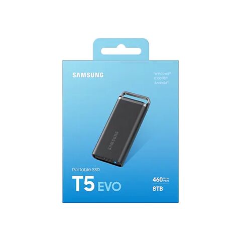 Накопитель SSD USB 3.2 8TB T5 Shield Samsung (MU-PH8T0S/EU) - Внутренние SSD - Внутренние SSD