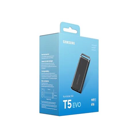 Накопитель SSD USB 3.2 8TB T5 Shield Samsung (MU-PH8T0S/EU) - Внутренние SSD - Внутренние SSD
