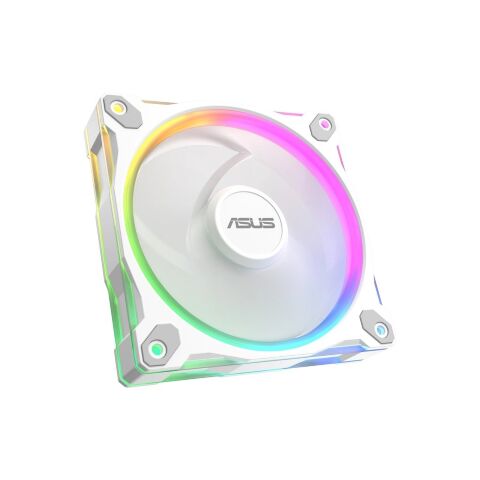 Кулер для корпуса ASUS PRIME MR120 REVERSE ARGB WHITE 3IN1 (90DA00L3-B09020) - Нулевой остаток (Feed) - Нулевой остаток (Feed)