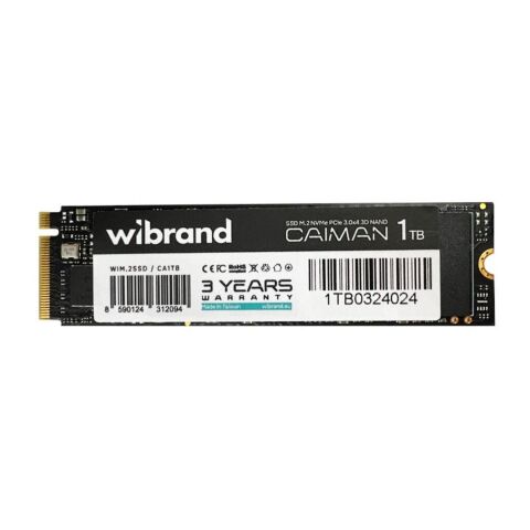 Накопитель SSD M.2 2280 1TB Caiman Wibrand (WIM.2SSD/CA1TB) - Нулевой остаток (Feed)  - Нулевой остаток (Feed) 