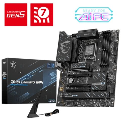Материнская плата MSI Z890 GAMING WIFI - Системные (материнские) платы  - Системные (материнские) платы 