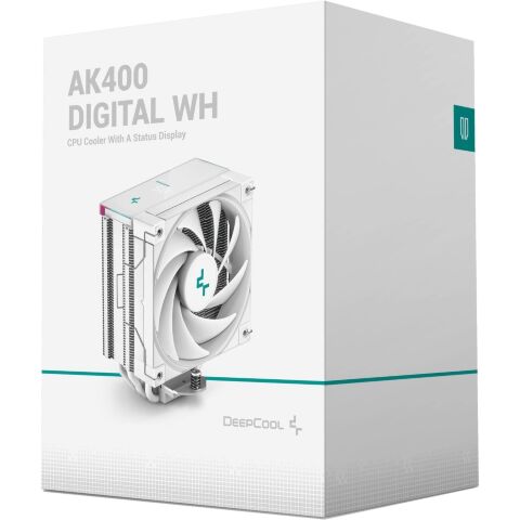 Кулер для процессора Deepcool AK400 Digital WH (AK400 Digital WHITE) - Нулевой остаток (Feed)  - Нулевой остаток (Feed) 