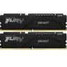 Модуль памяти для компьютера DDR5 64GB (2x32GB) 6000 MHz Beast Black XMP Kingston Fury (ex.HyperX) (KF560C30BBK2-64)