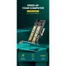 Контроллер Ugreen PCI-E 3.0 for SSD M.2 NVMe + M.2 NGFF CM302 (70504)