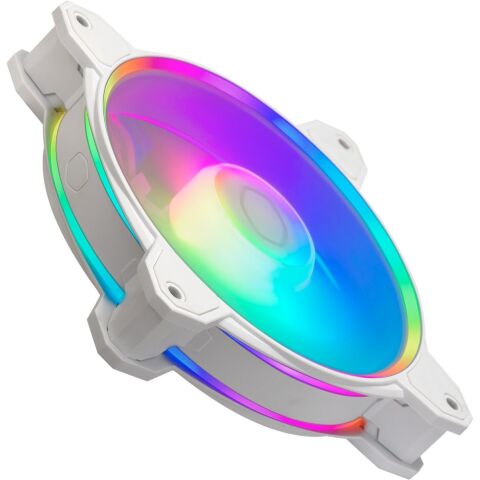 Кулер для корпуса CoolerMaster MasterFan MF120 Halo2 3 in 1 White (MFL-B2DW-213P2-R2) - Нулевой остаток (Feed) - Нулевой остаток (Feed)