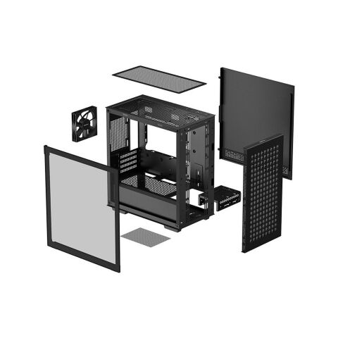 Корпус для ПК Deepcool CH370 Black (R-CH370-BKNAM1-G-1) - Корпуса  - Корпуса 