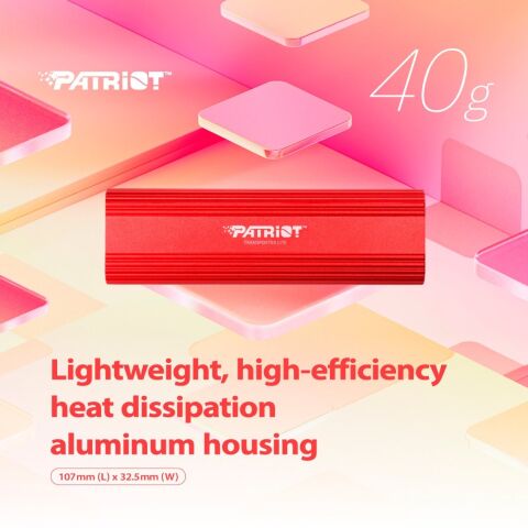 Накопитель SSD USB-C 1TB Patriot (PTPL1TBPEC) - Нулевой остаток (Feed)  - Нулевой остаток (Feed) 