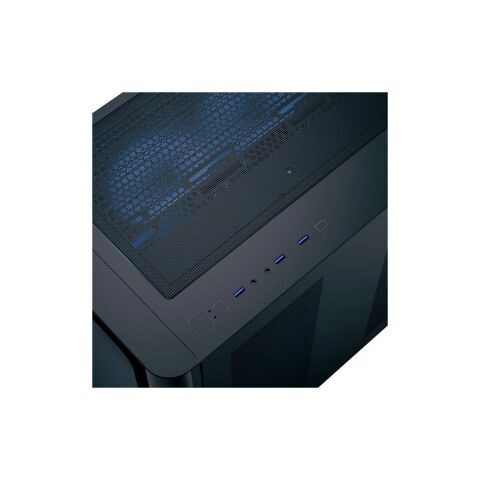 Корпус для ПК AeroCool P500C-G-BK-v1 Black (ACCM-PN01043.11) - Нулевой остаток (Feed)  - Нулевой остаток (Feed) 