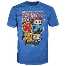 Футболка Funko Marvel Fantastic Four Collector Corps T-Shirt фанко Фантастическая четвёрка (размер L)