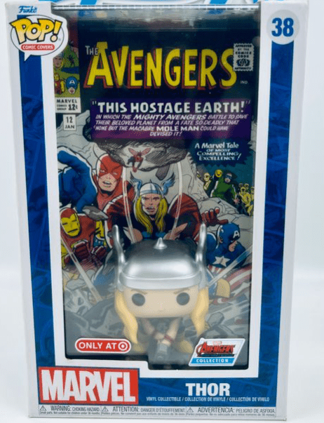 Фігурка Funko Pop Marvel Comic Cover Thor Фанко Тор Exclusive 38 -   -  