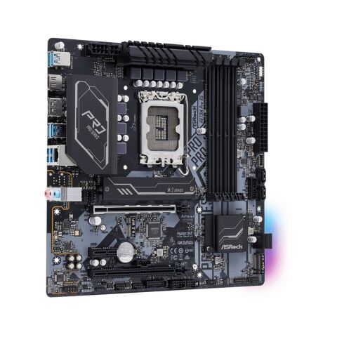 Материнская плата ASRock H670M PRO RS - Нулевой остаток (Feed) - Нулевой остаток (Feed)