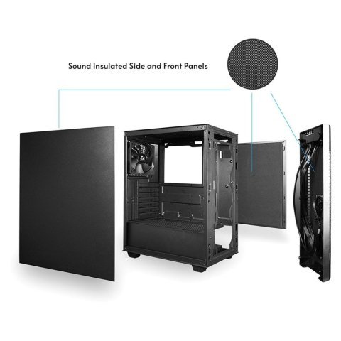 Корпус Chieftec ELOX (AS-01B-OP) - Нулевой остаток (Feed)  - Нулевой остаток (Feed) 