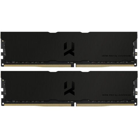 Модуль памяти для компьютера DDR4 32GB (2x16GB) 3600 MHz IRDM Pro Deep Black Goodram (IRP-K3600D4V64L18S/32GDC) - Нулевой остаток (Feed)  - Нулевой остаток (Feed)