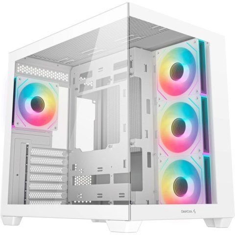 Корпус Deepcool CG530 4F White (R-CG530-WHADA4-G-1) - Нулевой остаток (Feed)  - Нулевой остаток (Feed)