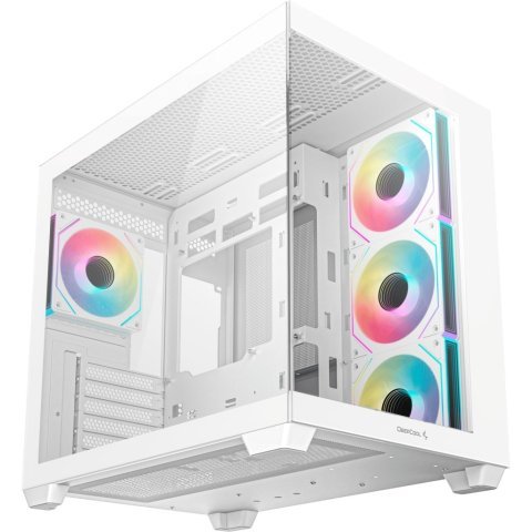 Корпус Deepcool CG530 4F White (R-CG530-WHADA4-G-1) - Нулевой остаток (Feed)  - Нулевой остаток (Feed)