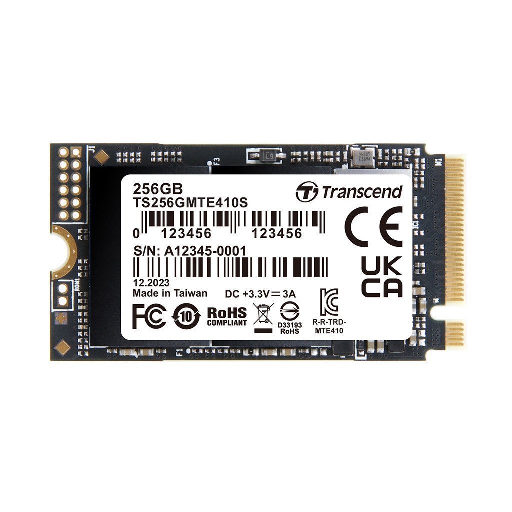 Накопитель SSD M.2 2242 256GB Transcend (TS256GMTE410S)