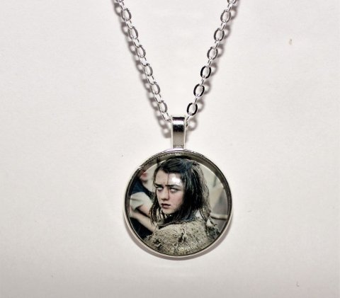 Медальйон Game of Thrones Arya Stark (Арья Старк) grey -   -  