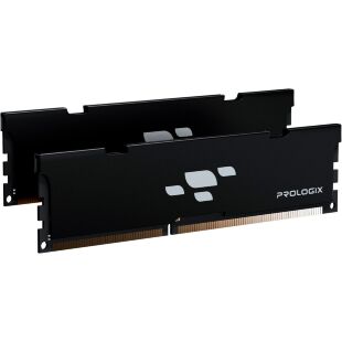 Модуль памяти для компьютера DDR5 32GB (2x16GB) 6000 MHz Black Prologix (PRO32GB6000B5K)