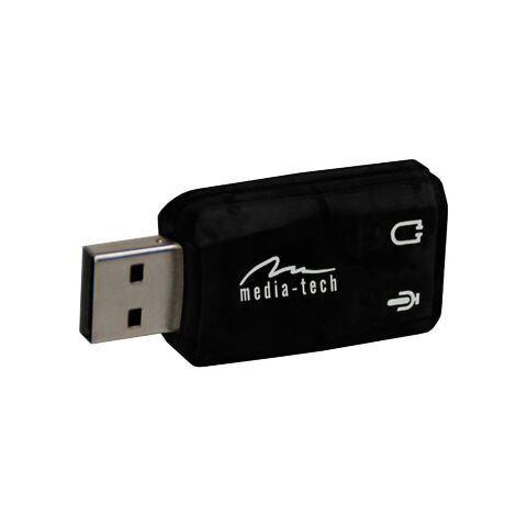 Звуковая плата Media-Tech USB Virtual 5.1 Channel (MT5101) - Нулевой остаток (Feed)  - Нулевой остаток (Feed) 
