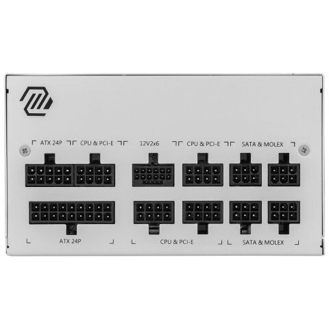 Блок питания MSI 850W (MAG A850GL PCIE5 WHITE) - Нулевой остаток (Feed)  - Нулевой остаток (Feed) 