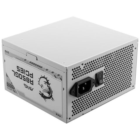 Блок питания MSI 850W (MAG A850GL PCIE5 WHITE) - Нулевой остаток (Feed)  - Нулевой остаток (Feed) 