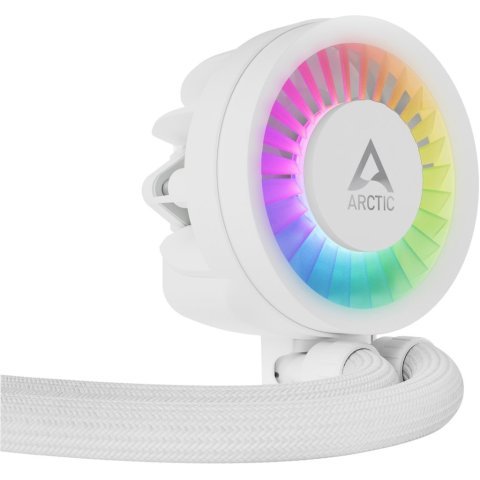 Система жидкостного охлаждения Arctic Liquid Freezer III - 420 A-RGB White (ACFRE00153A) - Нулевой остаток (Feed)  - Нулевой остаток (Feed) 