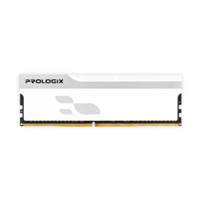 Модуль памяти для компьютера DDR5 16GB 6000 MHz Onyx White Prologix (PRO16GB6000YW5)