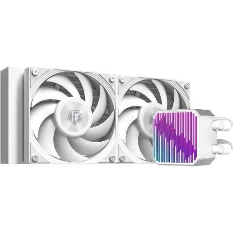 Система жидкостного охлаждения ID-Cooling DX240 Max White (DX240 MAX WHITE) - Нулевой остаток (Feed)  - Нулевой остаток (Feed) 