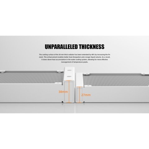 Система жидкостного охлаждения ID-Cooling DX240 Max White (DX240 MAX WHITE) - Нулевой остаток (Feed)  - Нулевой остаток (Feed) 