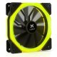 Кулер для корпуса Vinga LED fan-02 yellow - Вентиляторы к корпусам  - Вентиляторы к корпусам
