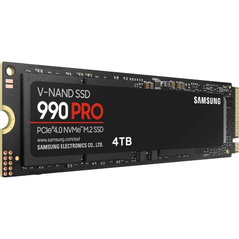 Накопитель SSD M.2 2280 4TB 990 PRO Samsung (MZ-V9P4T0BW) - Внутренние SSD  - Внутренние SSD 