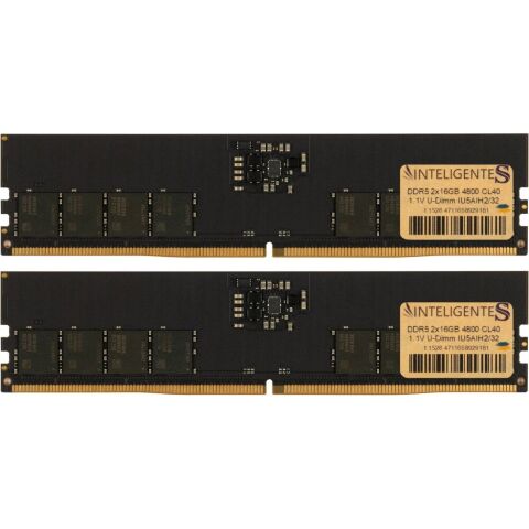 Модуль памяти для компьютера DDR5 32GB (2x16GB) 4800 MHz INTELIGENTES (IU5AIH2/32) - Модули памяти для компьютера  - Модули памяти для компьютера 