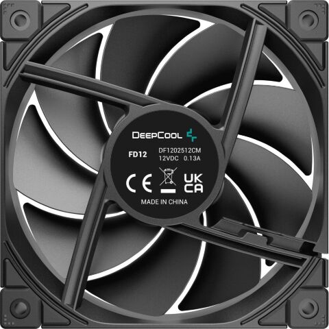 Кулер для корпуса Deepcool FD12-3 IN 1 (R-FD12-BKNPN3-G) - Вентиляторы к корпусам  - Вентиляторы к корпусам 