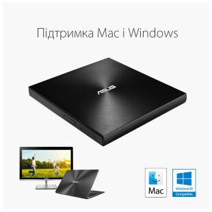 Оптический привод DVD-RW ASUS SDRW-08U9M-U/SIL/G/AS (90DD02A2-M29000)