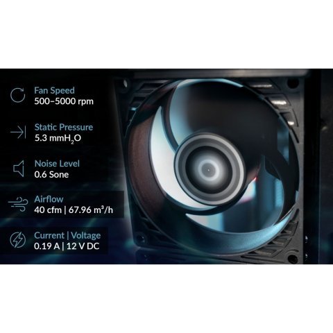 Кулер для корпуса Arctic P8 MAX (ACFAN00286A) - Нулевой остаток (Feed)  - Нулевой остаток (Feed) 